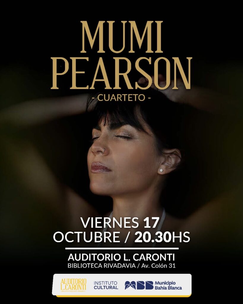 Mumi Pearson en concierto